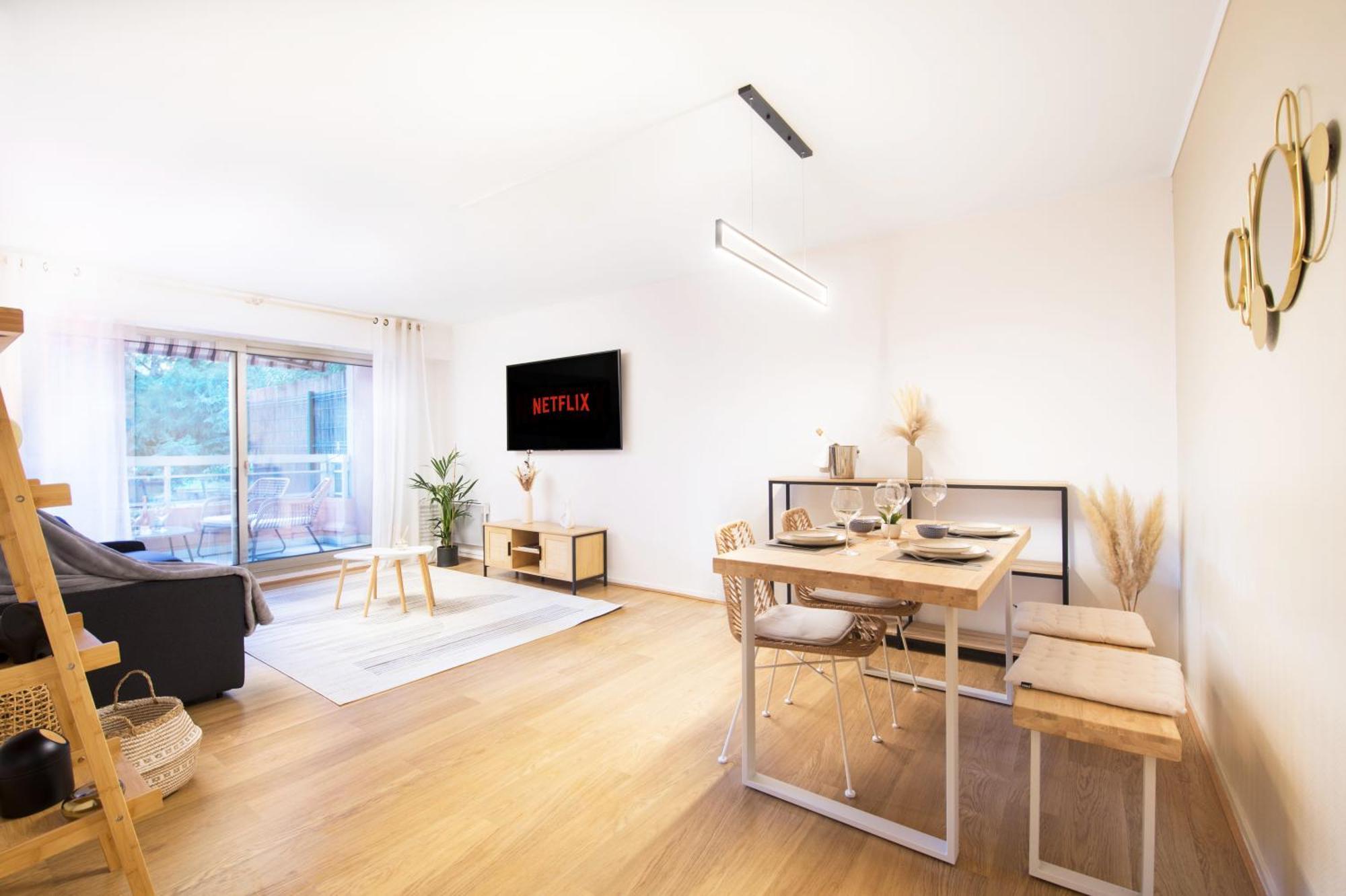Appartement Renove - Terrasse - Parking - Bm Nicea Zewnętrze zdjęcie