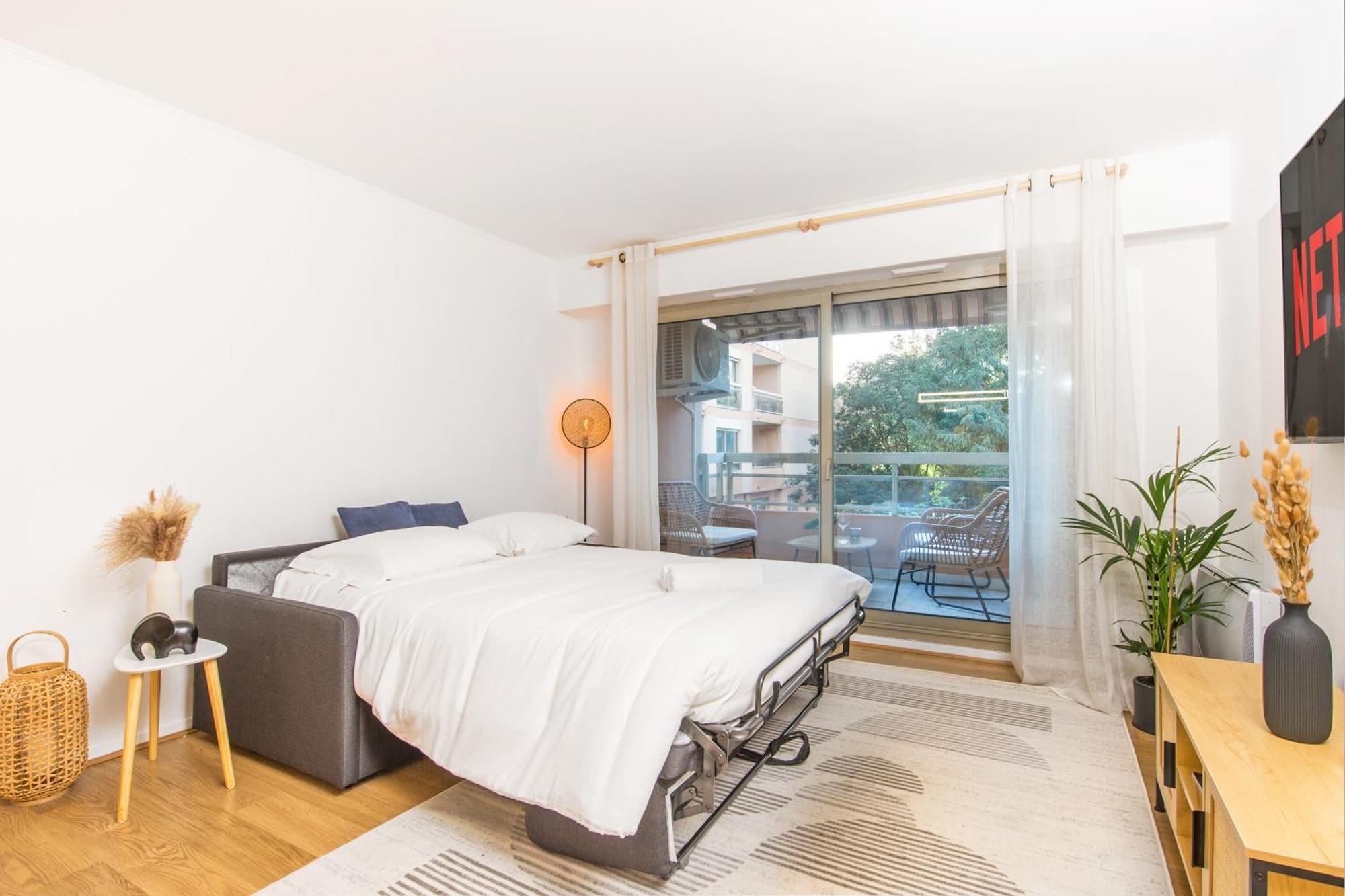 Appartement Renove - Terrasse - Parking - Bm Nicea Zewnętrze zdjęcie