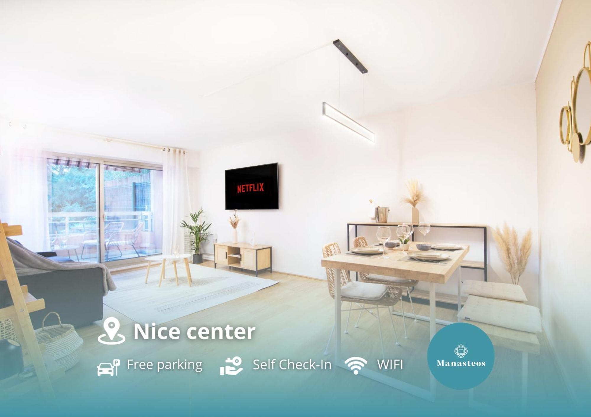 Appartement Renove - Terrasse - Parking - Bm Nicea Zewnętrze zdjęcie